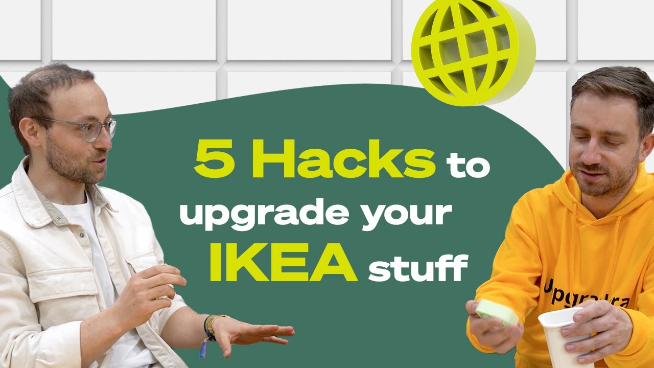 Creative Home Makeover: Uppgradera's 3D Printed Ikea Hacks