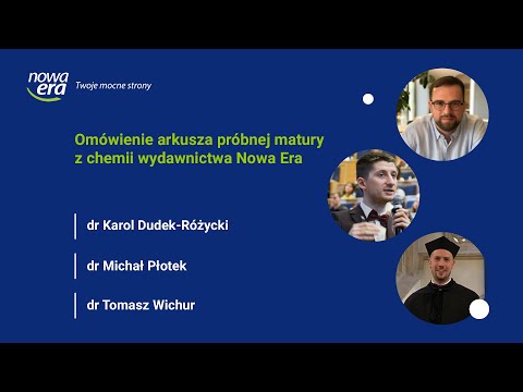 Omówienie arkusza próbnej matury z chemii wydawnictwa Nowa Era