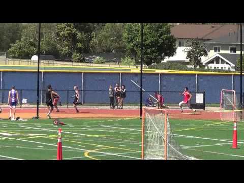 JVB 4x100m vs HB 4-16-15 - Los Alamitos Boys