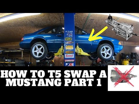 HOW TO Properly Install T5 Transmission Conversion PART 1 Good BYE AOD!