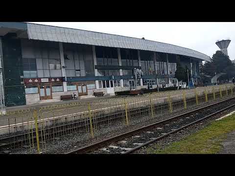 Anunt in gara Baia Mare tren R4313