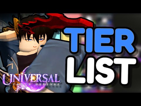 Ranking EVERY UNIT in Universal Tower Defense! (OUTDATED Tier List)