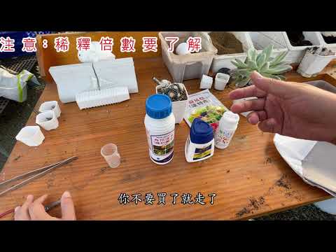 介殼蟲&殺菌藥材介紹