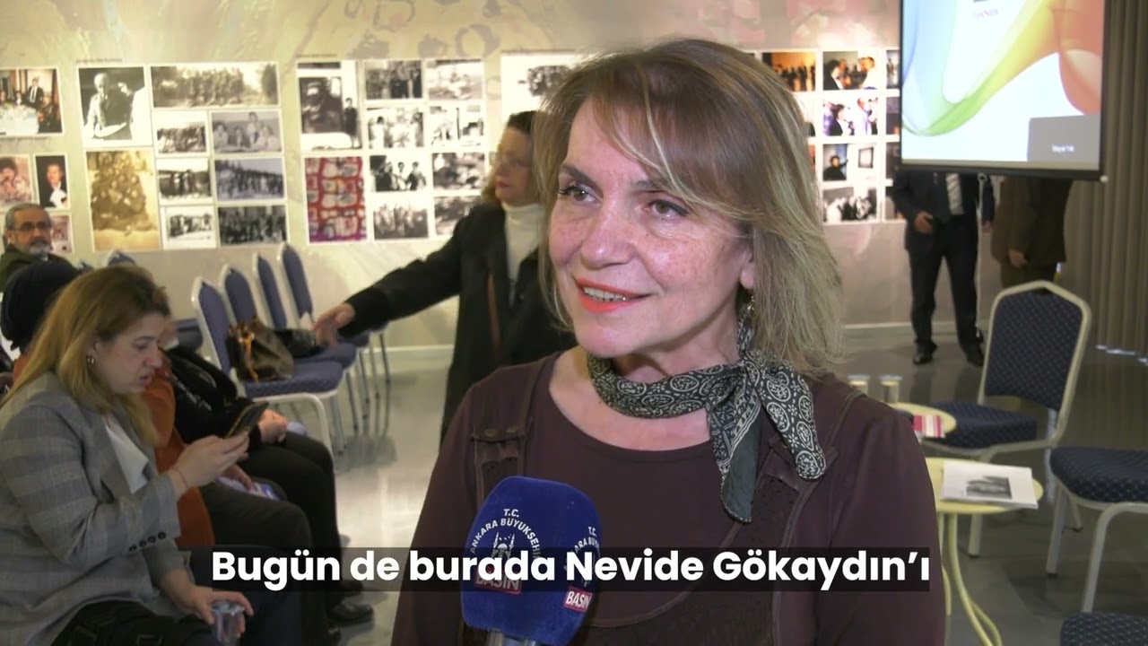 ESAT HÂL GALERİ’DE “ANILARLA NEVİDE GÖKAYDIN” PANELİ