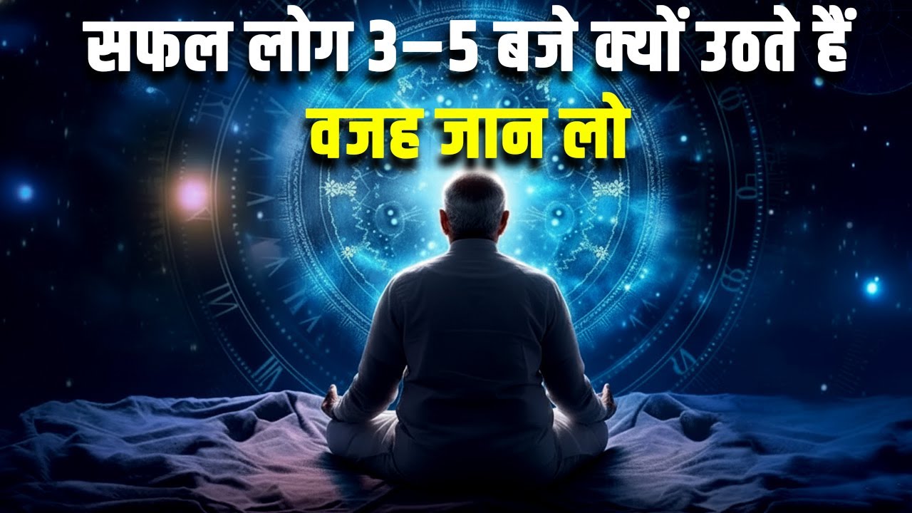 सक्सेसफुल लोग 3–5 बजे क्यों उठते हैं? वजह जान लो|  This Is Why Succe