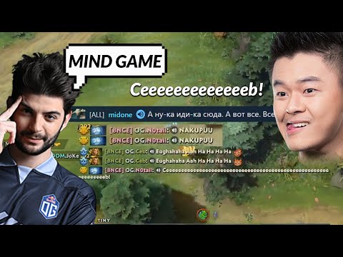 Full power of chat wheel OG vs VIKIN.GG Game 3