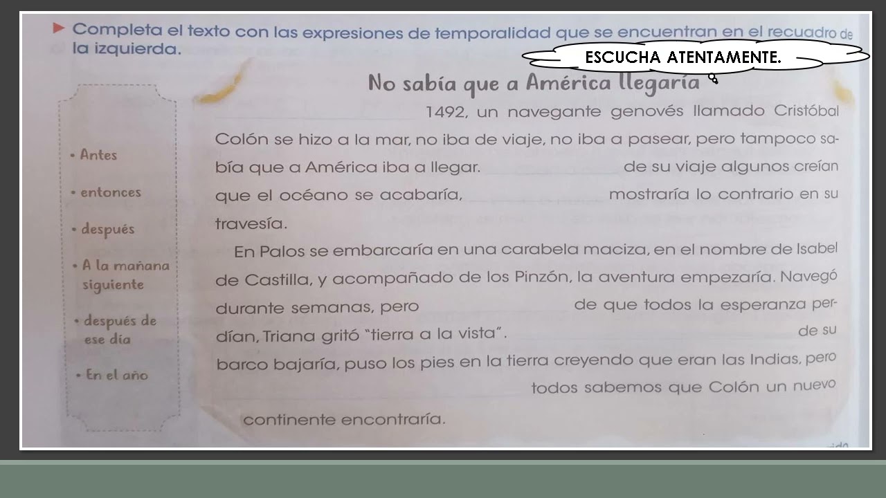 ORDENO LOS SUCESOS IMPORTANTES