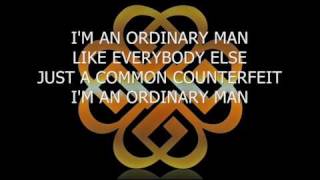 Breaking Benjamin- Ordinary Man [Lyrics]