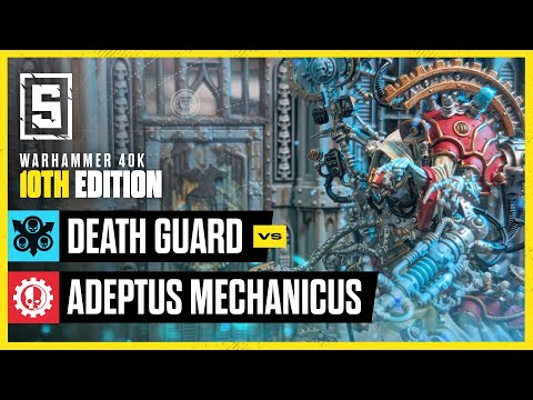 Death Guard vs Adeptus Mechanicus | Warhammer 40k 10th Edition Battle Report
