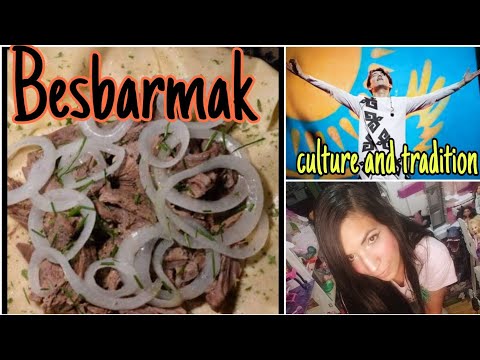 , title : 'Besbarmak Dimash's favorite dish, culture of Kazakhstan. Informative video. subtitles'