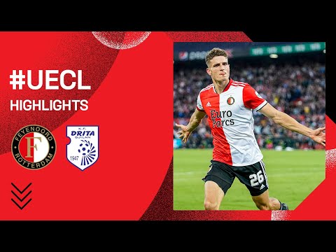 Pfff... Wat een avond 😤 | Highlights Feyenoord - FC Drita | Europa Conference League 2021-2022