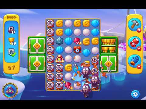 Fishdom Level 10090 - Daily Log #431 | Ice Adventure | Reward Galore