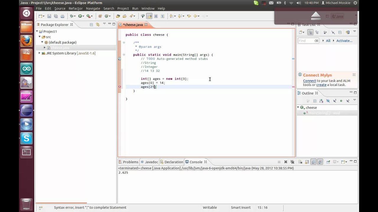 More Variables and Arrays! (Java 4)