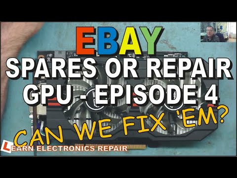 Learn Eelectronics Repair 2 Geforce GTX 280 GPU Graphics Card Repair Part 1