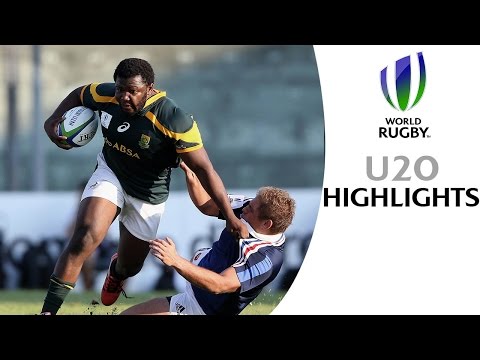 South Africa 31-18 France - Highlights & Tries - World Rugby U20s