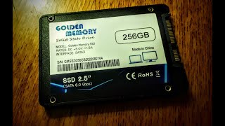 Golden Memory GMSSD256GB - відео 1