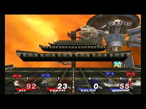 Super Smash Bros Brawl Online Team Battle 2/3 [Me=GANNONDORF] - 6/14/13