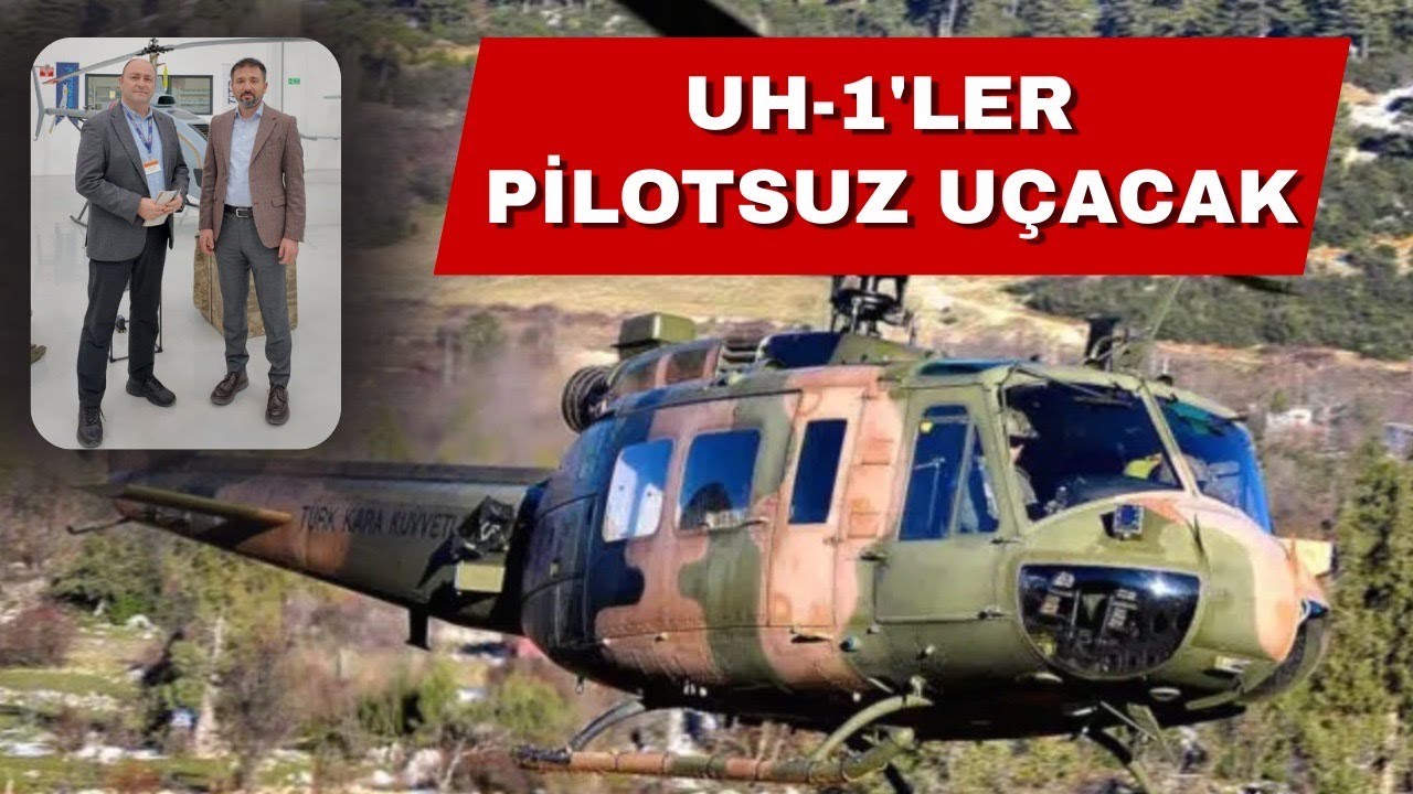 UH-1'ler pilotsuz uçacak... Titra'nın yeni teknolojileri