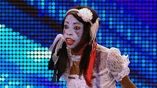 Geisha Davis sings Humpty Dumpty - Britain&#39;s Got Talent 2012 audition - International version