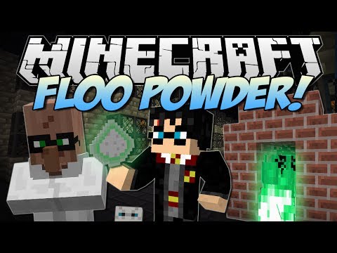 DanTDM - Minecraft | FLOO POWDER! (Harry Potter Teleportation!) | Mod Showcase