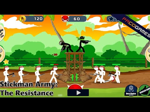 Stickman Fighting vs Zombies: Ultimate Strategy Battle Gameplay!