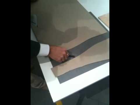 Coverings: dimostrazione di  taglio Slimtech - ita