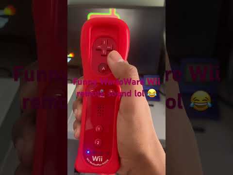Funny WarioWare Smooth Moves Wii remote sound #wiimote  #warioware