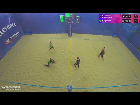 18:05 A. Antonenko / V. Shapovalov - D. Vakulenko / V. Kelbas 02.01.2023 | Winners Beach Volleyball