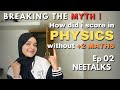 How Did I Score In NEET PHYSICS Without 12th MATHS NEETALKS EP 02 NEET 2025 AFRA MUJEEB