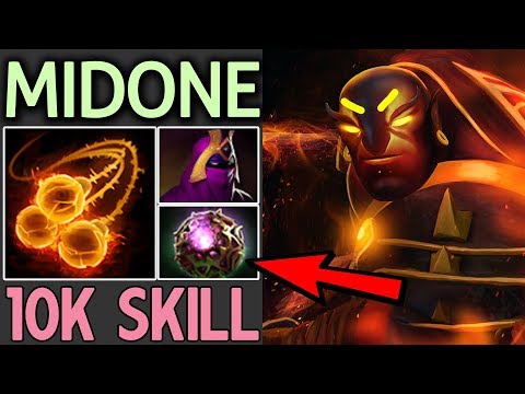 MIDONE Dota 2 [Ember Spirit] Crazy 10k MMR Skill