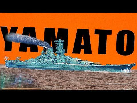 Yamato - The 460 mm Steel Leviathan in War Thunder (i love it)