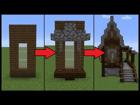 How to Make Better Windows on your Minecraft House