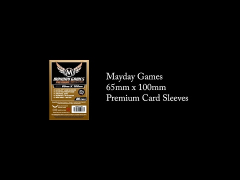 Mayday Games - 65x100mm Premium Card Sleeves