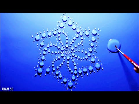 Beautiful Water Drop Art Time Lapse #3