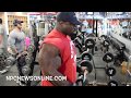 IFBB Pro Bodybuilder Akim Williams Workout Video 3 Days Out from The 2017 IFBB NY Pro. Fi