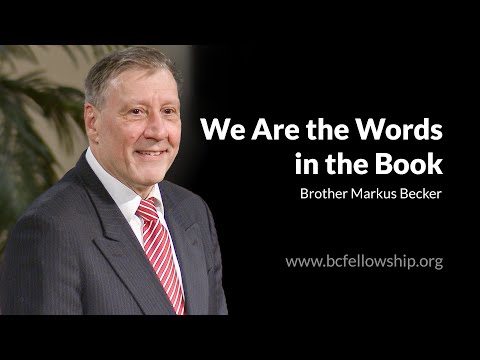 250518 - Markus Becker: We Are the Words in the Book