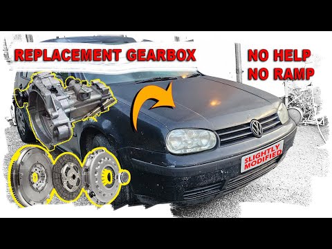 DIY VW Golf MkIV Gearbox and clutch replacement