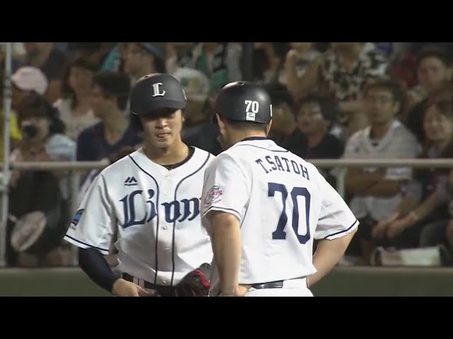 【5回裏】ライオンズ・金子侑がタイムリーヒットを放ち同点に追いつく!! 2017/6/28 L-M