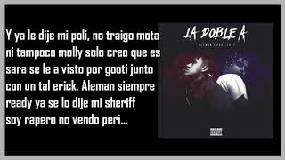 Aleman Ft Adan cruz - Todo esta Bien (Letra)
