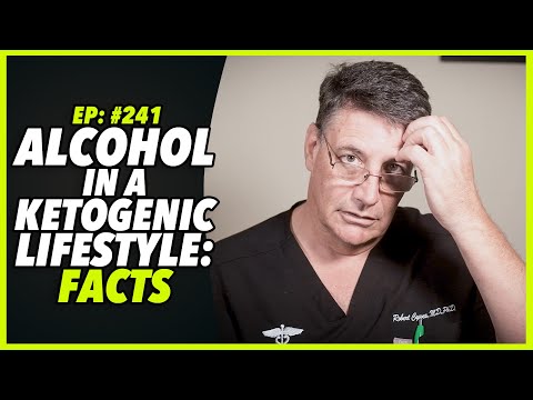 Ep:241 ALCOHOL IN A KETOGENIC LIFESTYLE: FACTS - by Robert Cywes