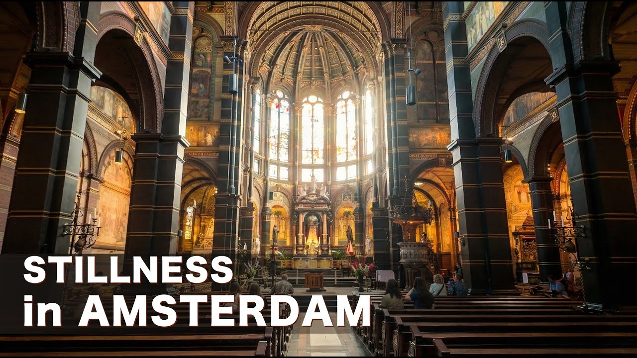 The Church of Silence in Amsterdam |⛪| 4K Walking Tour