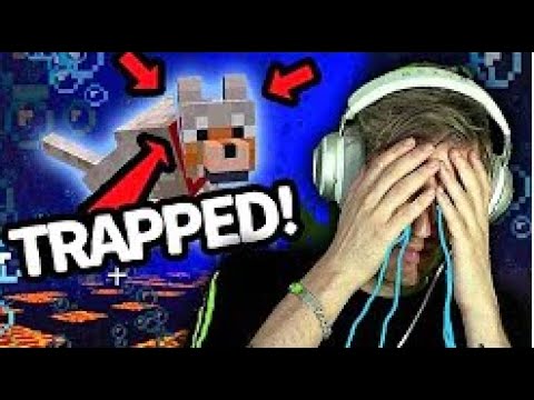 My minecraft Dog is TRAPPED underwater (HELP ME!!!) - Part 9