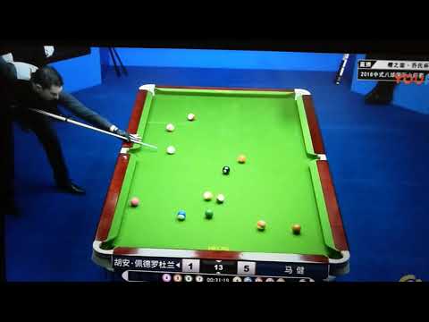 J.P.Durán another break and run Chinese 8 Ball in Masters