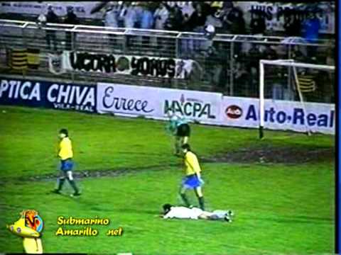 COPA 1992 VILLARREAL 1-VALENCIA 2 RESUMEN