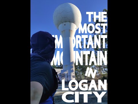 The WEATHER STATION on MT STAPYLTON, LOGAN CITY