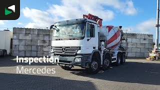 Mercedes-Benz Actros 3241 8X4 Putzmeister M24-3 Pump + 9m3 LIEBHERR Mixer Stee concrete pump for sale - Image 2 | Machineryline HK Mercedes-Benz Actros 3241 8X4 Putzmeister M24-3 Pump + 9m3 LIEBHERR Mixer Stee concrete pump | Image 2 - Machineryline