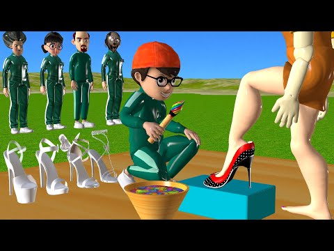 Squid Game Toons and Squid Game Prank