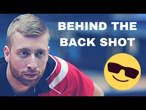 BEHIND THE BACK SHOT By BILAS Arthur TABLE TENNIS TRICKSHOT