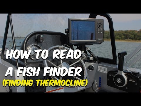 YouTube video about: How to see thermocline on fish finder?