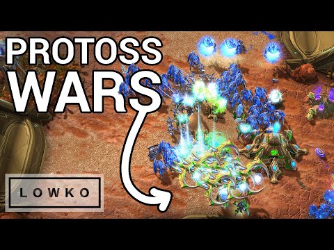 StarCraft 2: LATE GAME PROTOSS WARS! (ShoWTimE vs Hurricane)